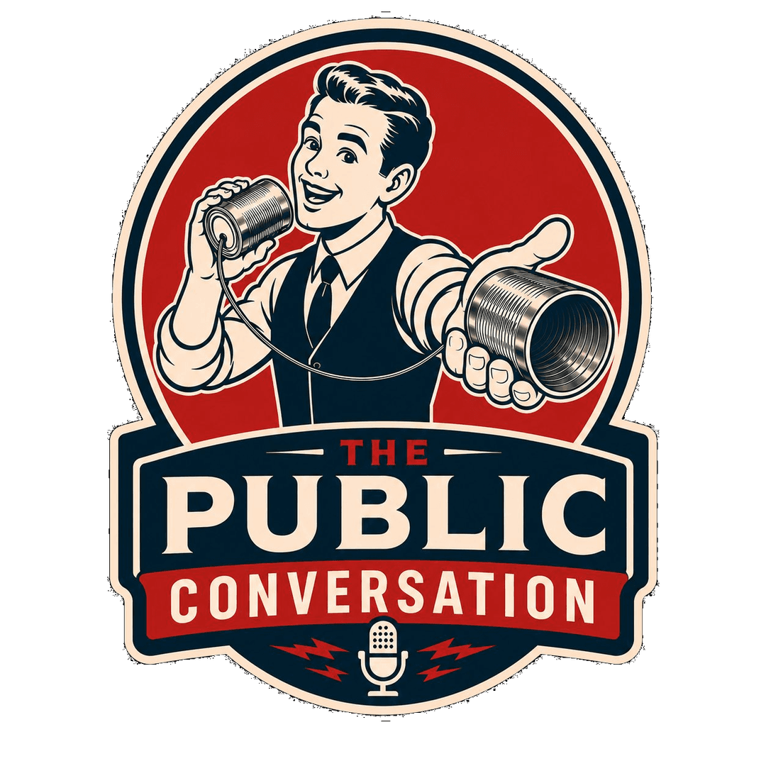 The Public Conversation badge logo